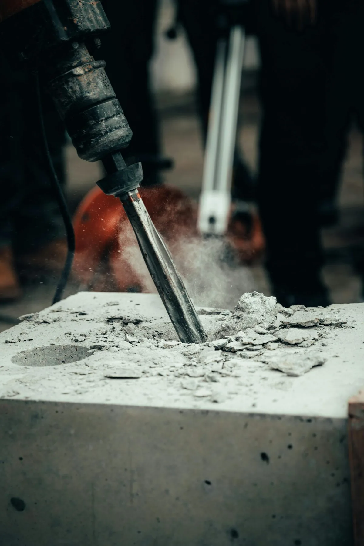 Concrete repair surface preparation, Botswana